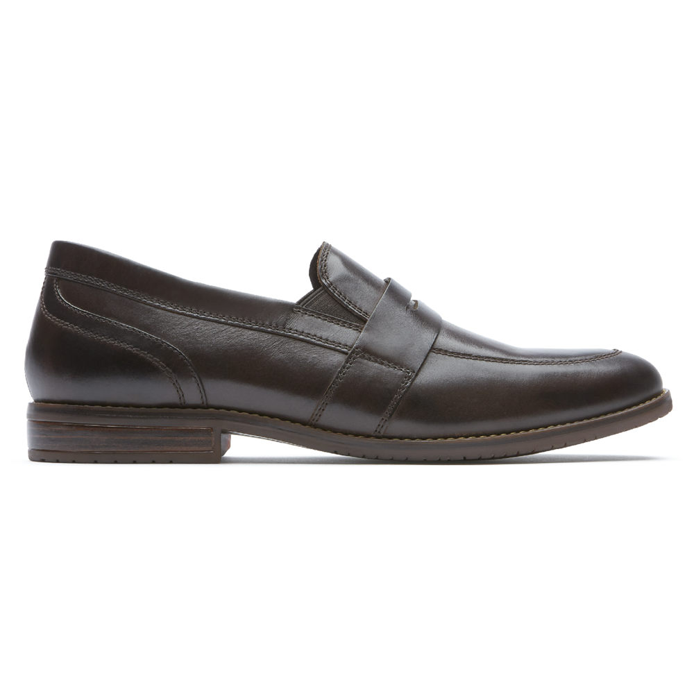 Rockport Loafers Herre Brune - Style Purpose 3 Double Gore Penny - UIWZ73405